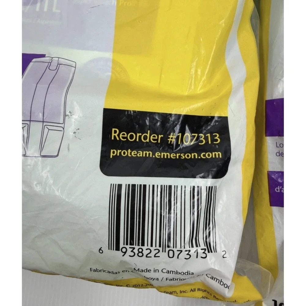 Lot 3 ProTeam 107313 Intercept Micro Vacuum Filter Bags Super Coach Pro 10